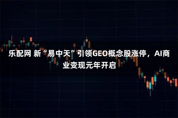 乐配网 新“易中天”引领GEO概念股涨停，AI商业变现元年开启